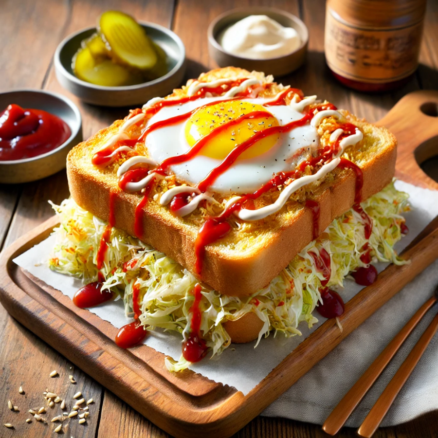 Korean Street Toast: Egg, Butter, and a Taste of Nostalgia