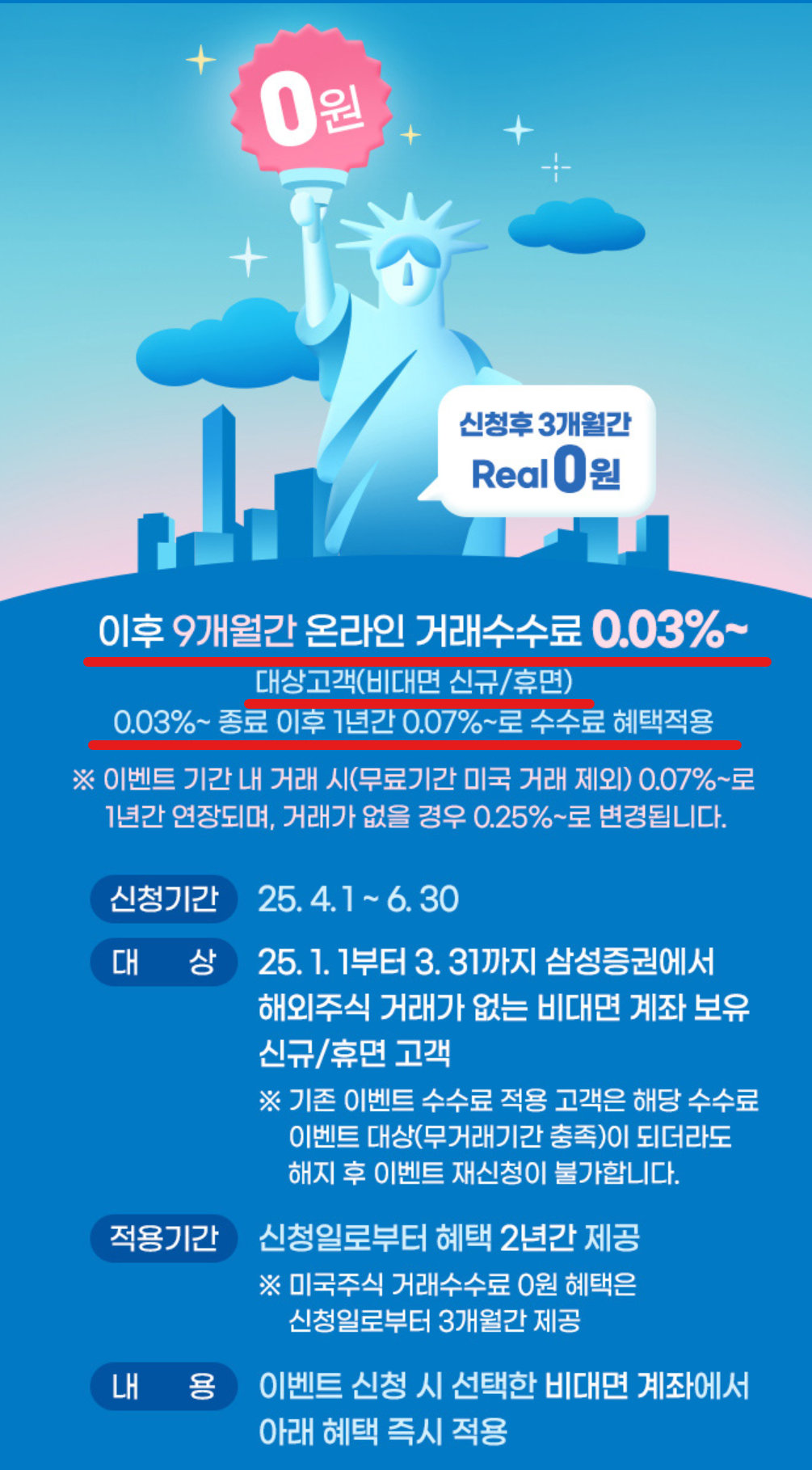 미국 주식 수수료 이벤트