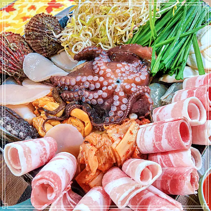 6시 내고향 여수 낭만포차 거리 해물 삼합, 꼬막 무침 맛집