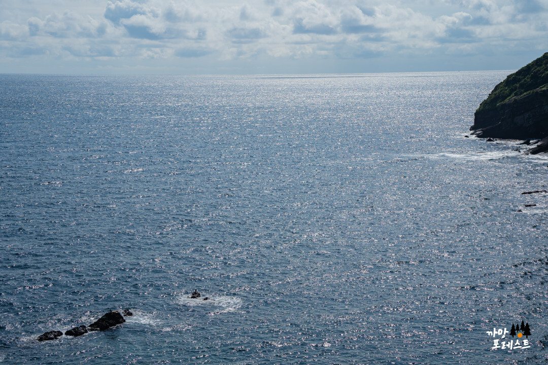성산일출봉 우뭇개 해안 바다