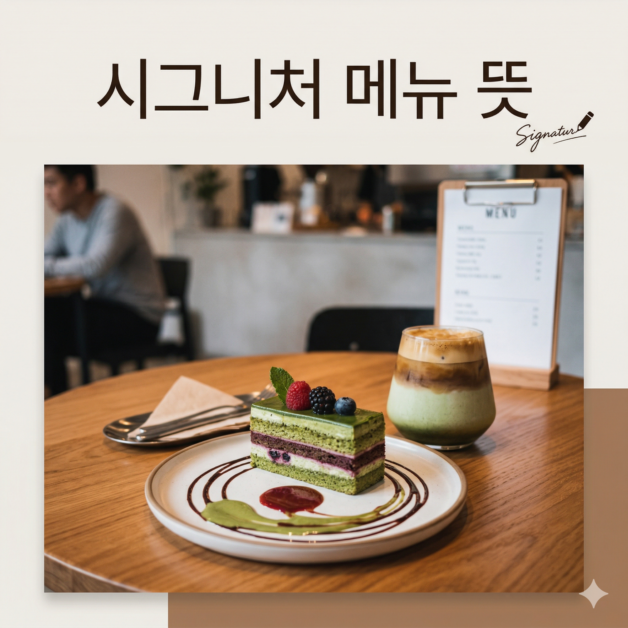시그니처 메뉴 뜻, 왜 식당마다 이 단어를 쓸까?