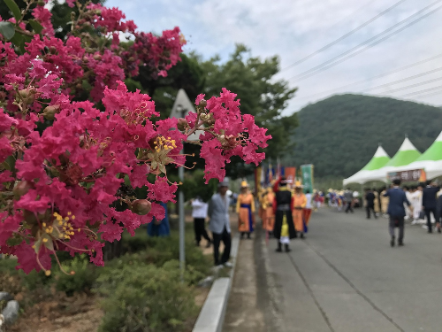 안동, 전통체험을 즐기는 관광객들