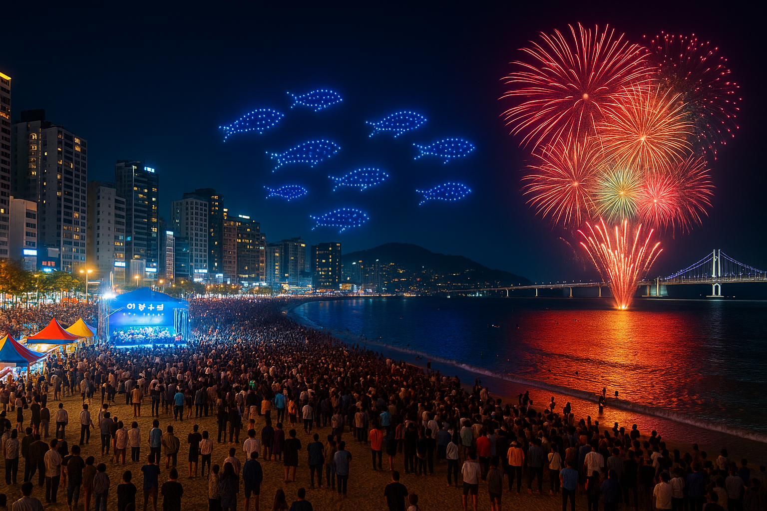 부산 광안리 어방축제