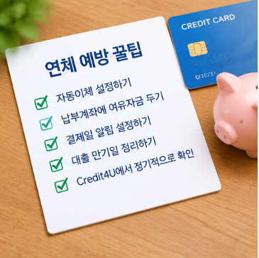연체 예방 꿀팁