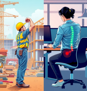 허리디스크와 직업군