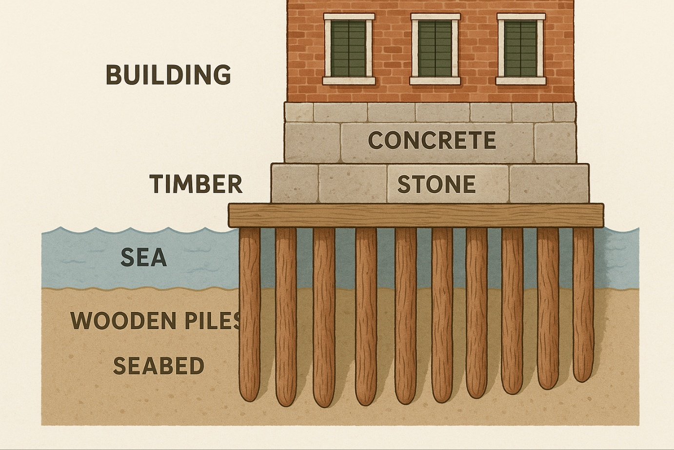 베네치아의 건축 기초