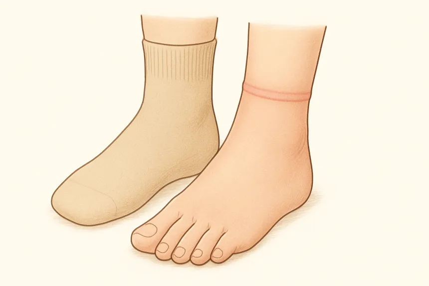 발목이 붓는 이유