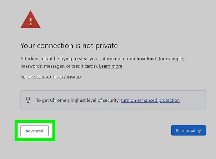 고급옵션을 클릭하기