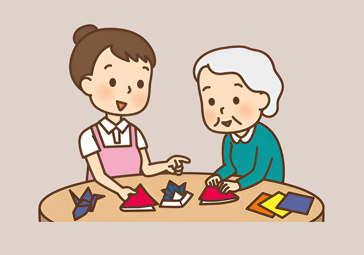 인지-재활-훈련중인-노인