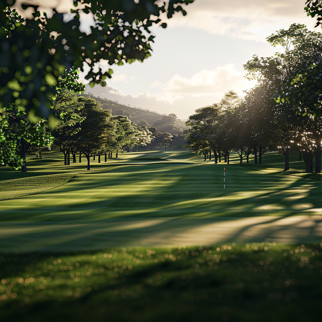 탑스텐리조트 동강시스타CC 골프장 전경