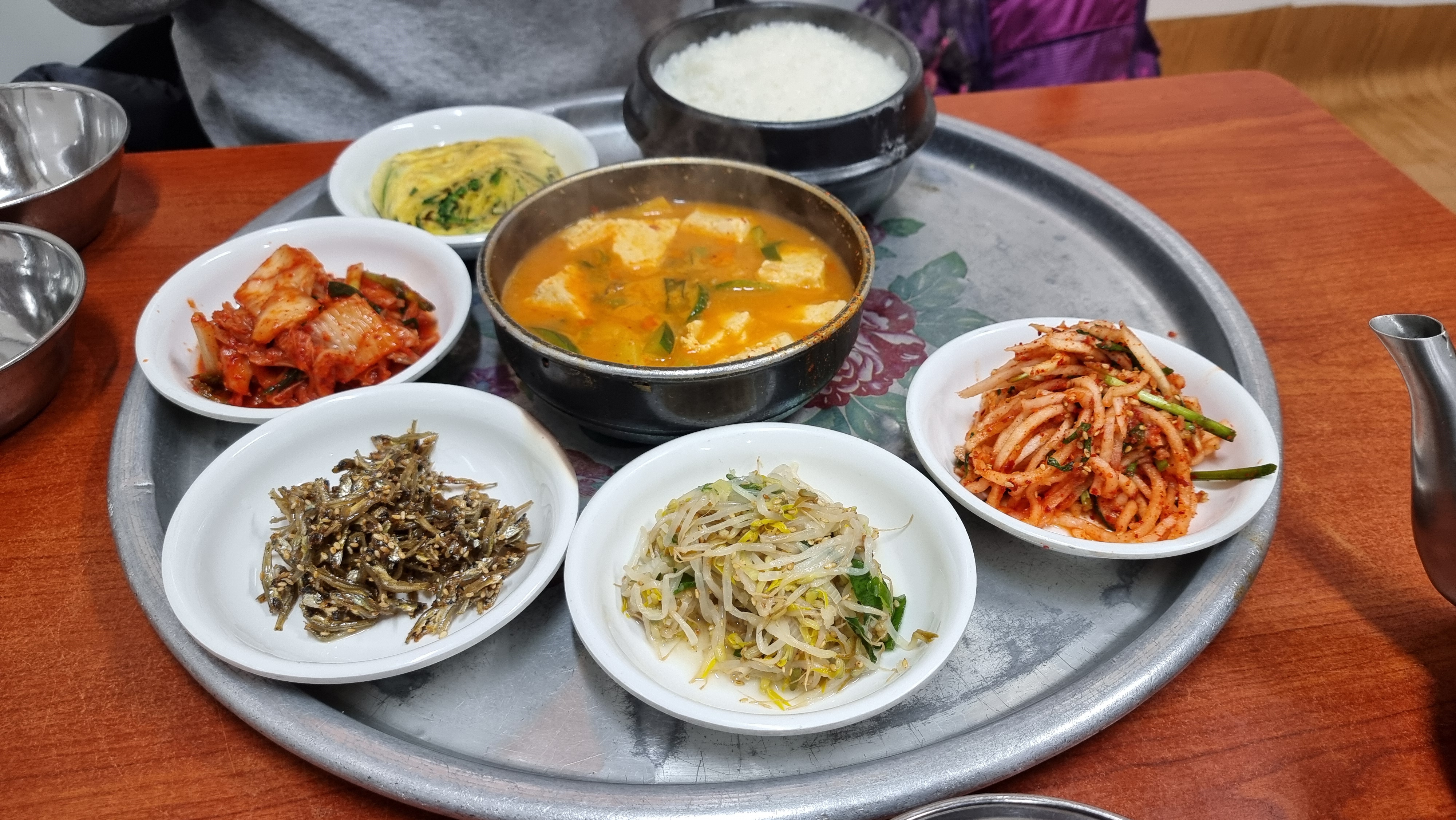 백반 한상 사진, 다시 한번