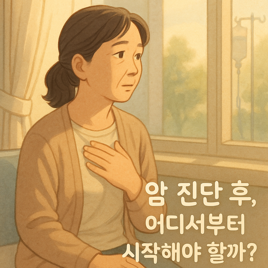 #암진단후#대처법#암진단