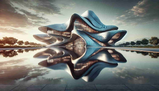 자하 하디드가 설계한 학살 추모관, 유기적 곡선과 현대적인 건축미