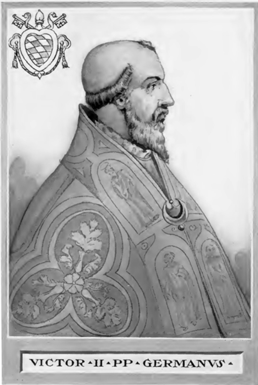153대 교황 빅토르2세 초상화