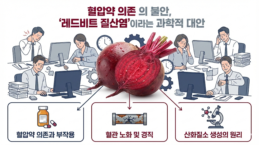 레드비트 질산염이라는 과학적 대안 인포그래픽