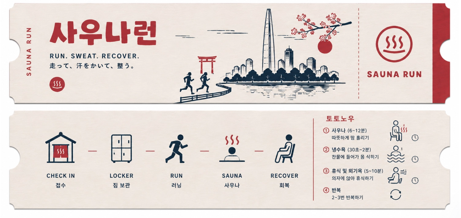 사우나런