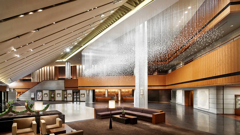 신라 호텔 로비