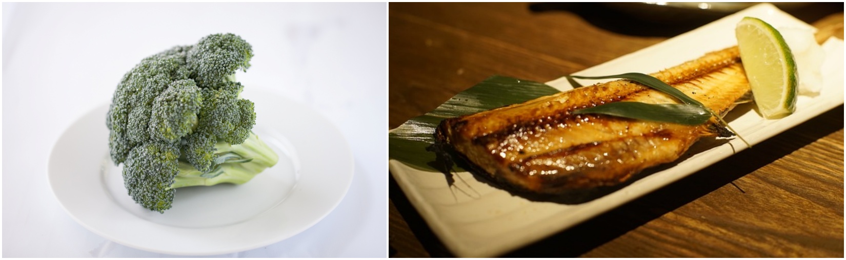 브로콜리와 고등어사진