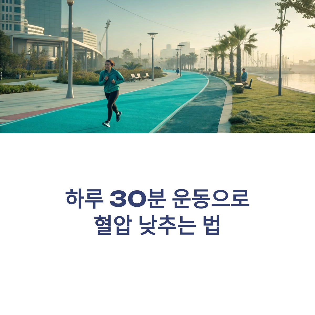 하루 30분 운동으로 혈압 낮추는 법