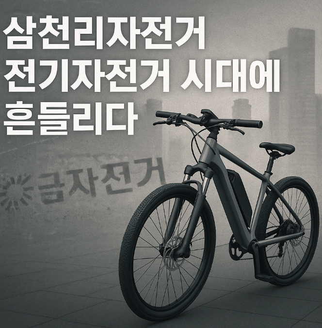 삼천리 자전거 주가 추락 구조조정