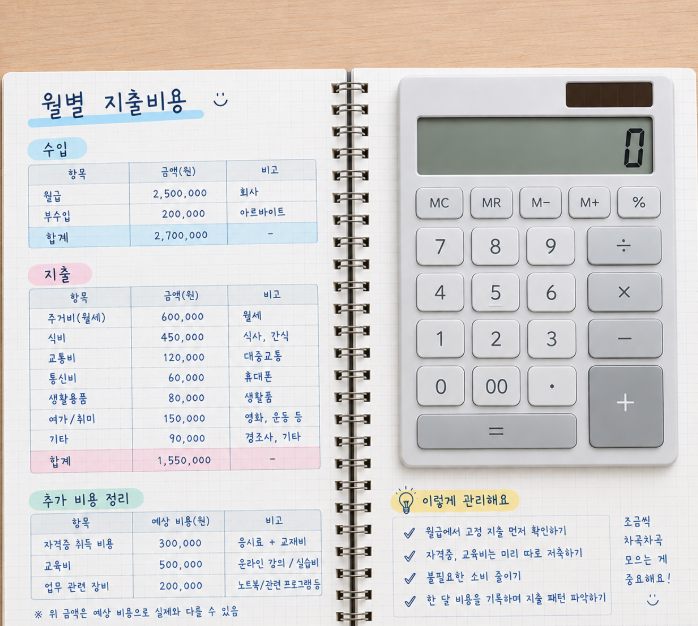 일을 시작하고 나서 생각보다 많이 알게 되는 직업 관련 비용
