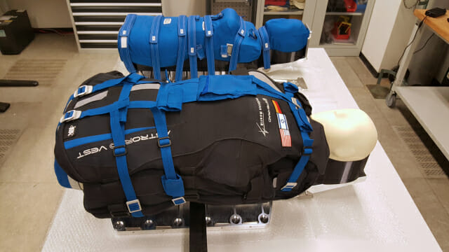 아르테미스1호 내부의 마네킹