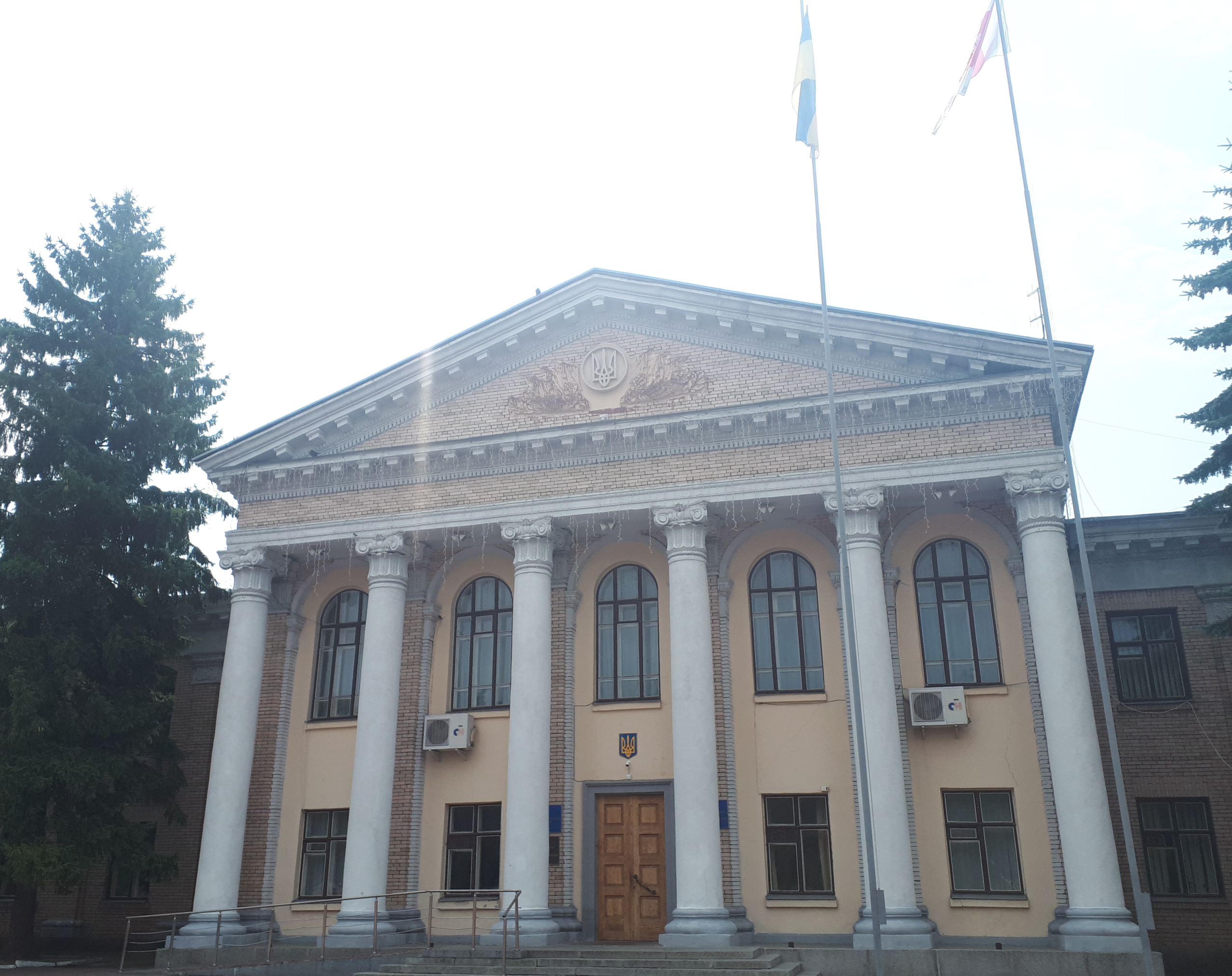 우크라이나 페레야슬라우 로마 양식의 건물