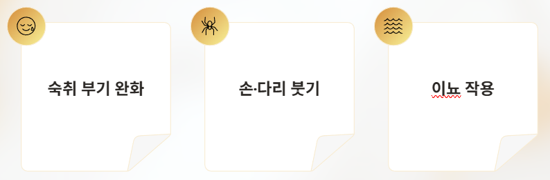 헛개나무 붓기 완화