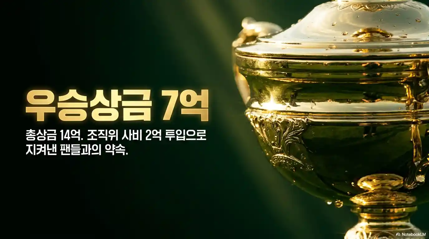 코오롱 한국오픈 우승상금 7억
