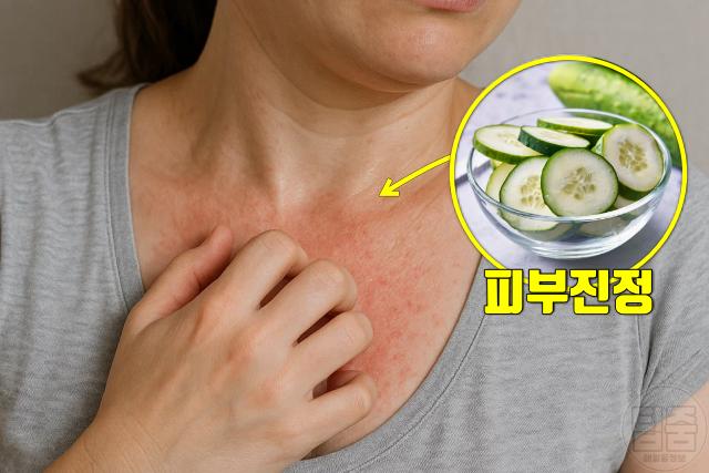 땀띠에 좋은 음식 오이