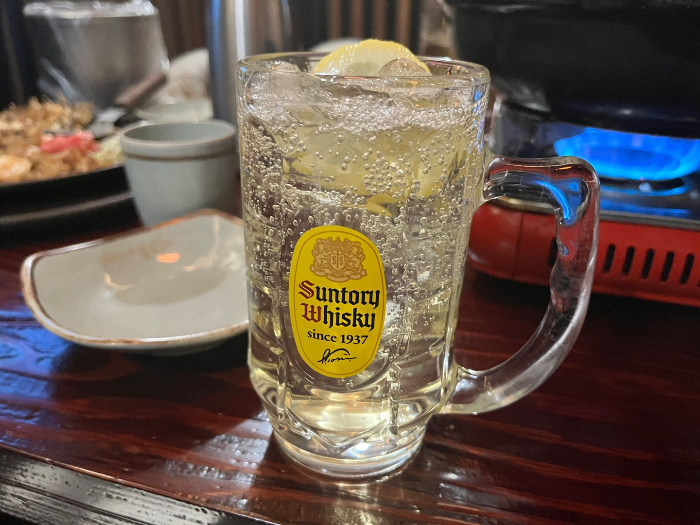 안주와 잘 어울렸던 짐빔하이볼