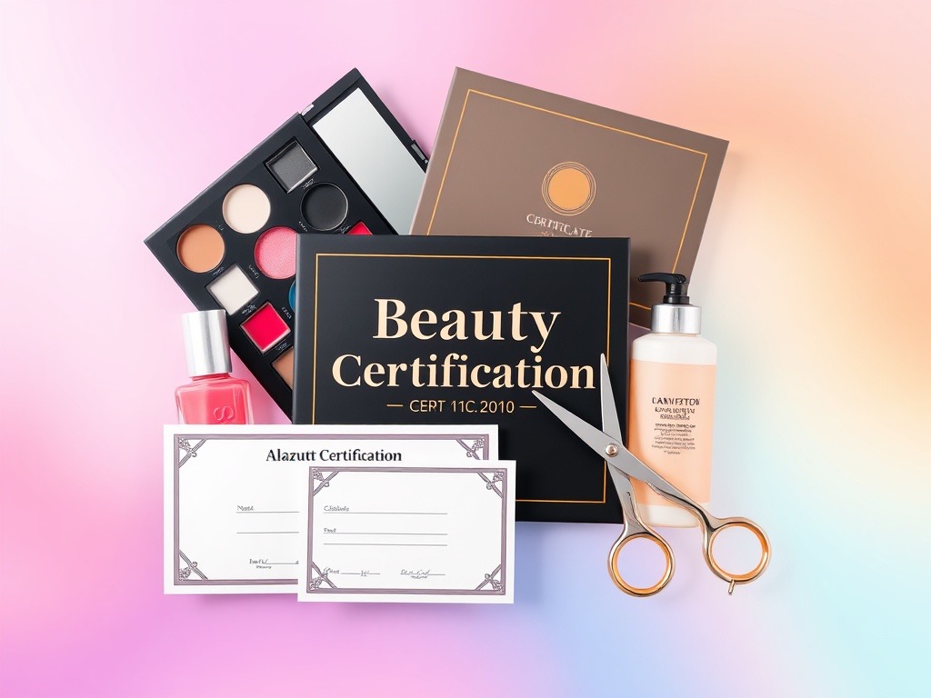 미용실무자격증 관련 사진