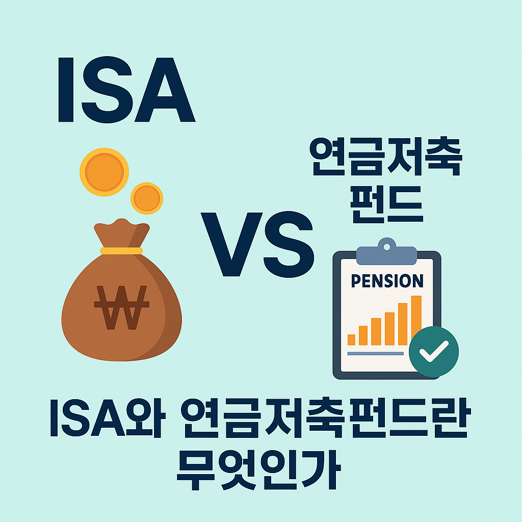 ISA 계좌 vs 연금저축펀드 비교|2025년 절세상품 완전 분석