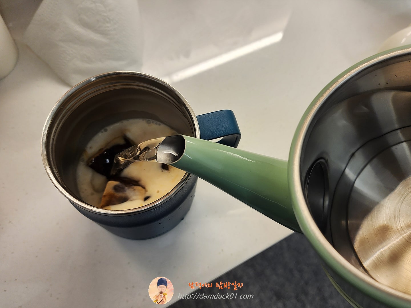 큐브 라떼 제조