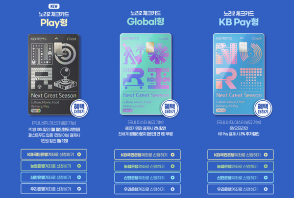 대학생을 위한 체크카드 추천 BEST 3! (PAYCO카드, 국민카드, 신한카드)