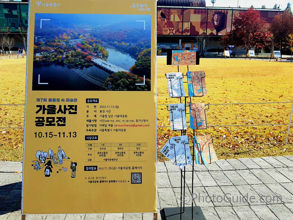 사진공모전 서울대공원