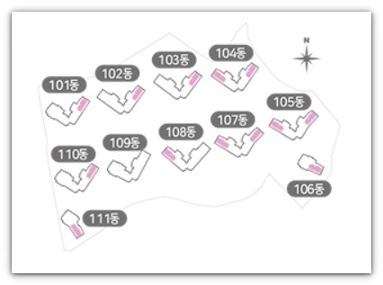 힐스테이트 두정역 평면도 안내