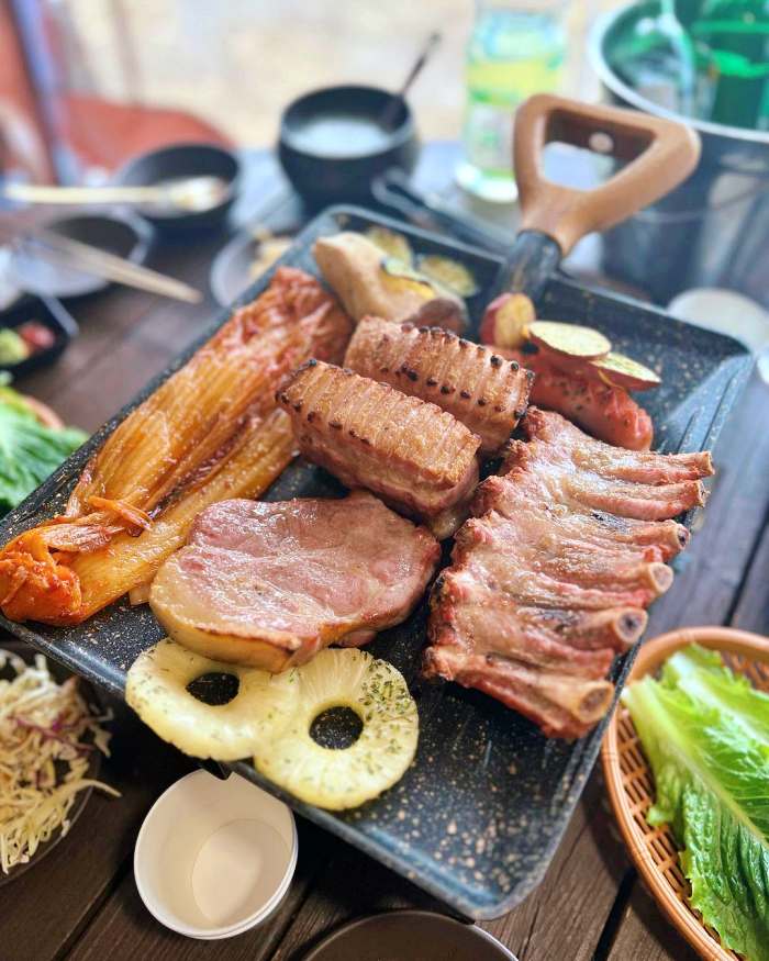 생방송투데이 세종 한옥 야외 바베큐 맛집