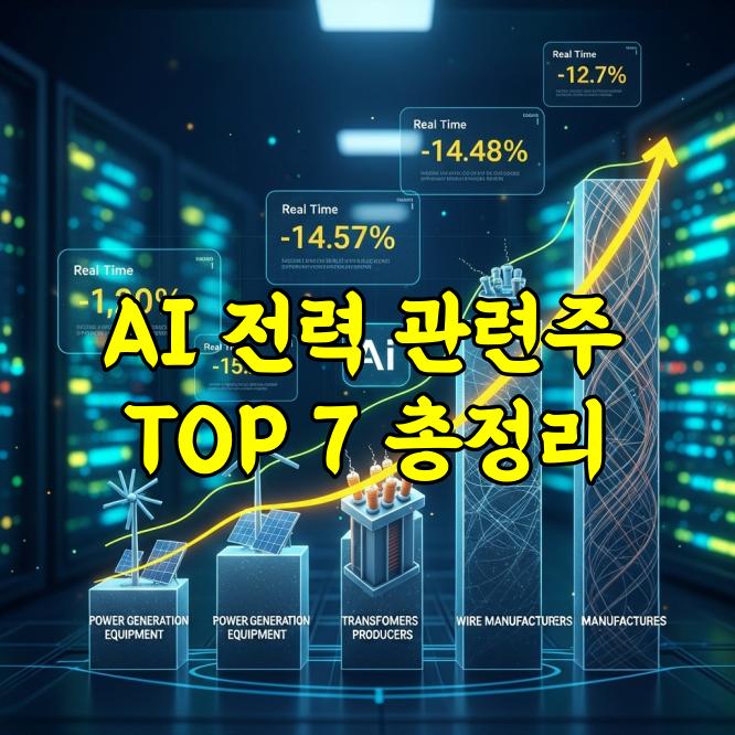 AI 전력 관련주 TOP 7 총정리