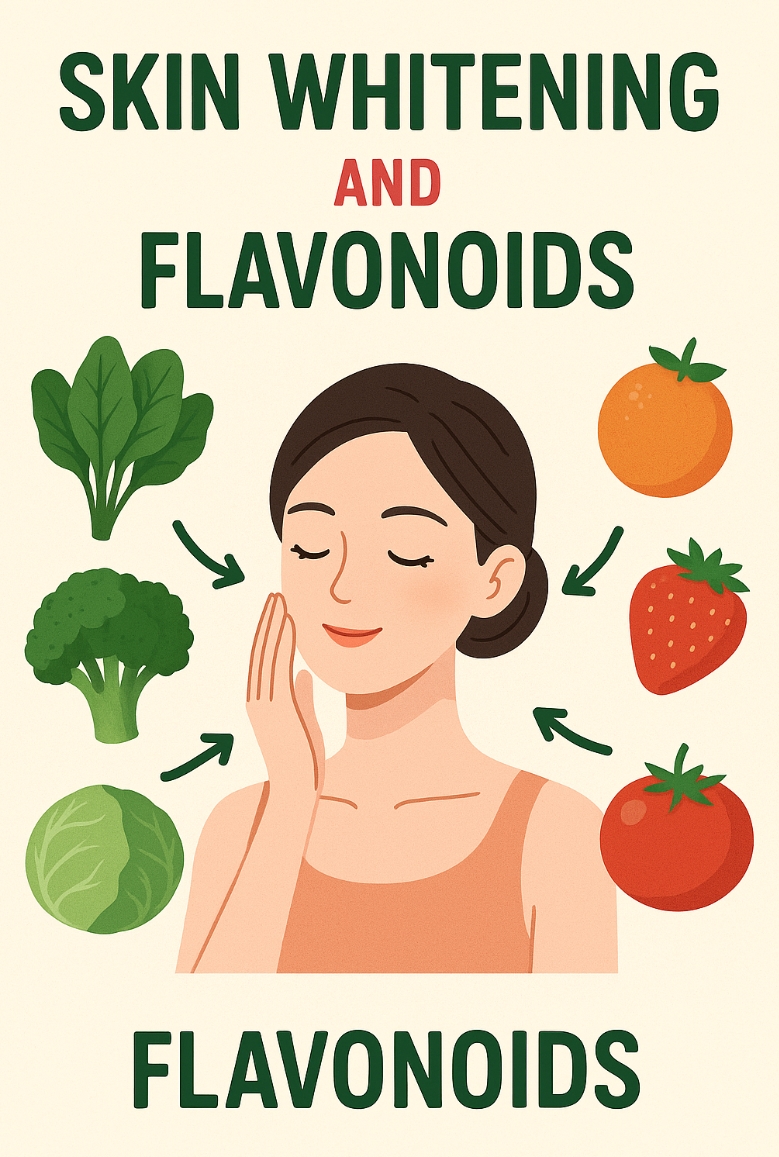 피부미백과 플라보노이드의 관계