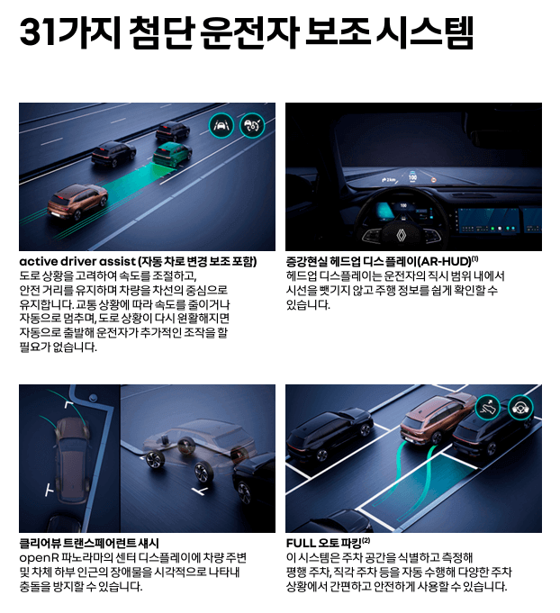 그랑 콜레오스 가격 제원 연비