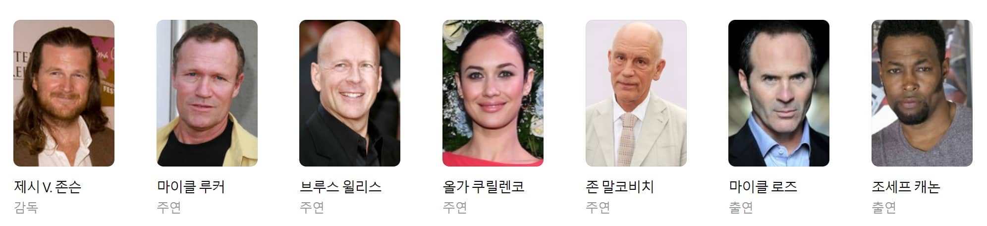 영화 출연진