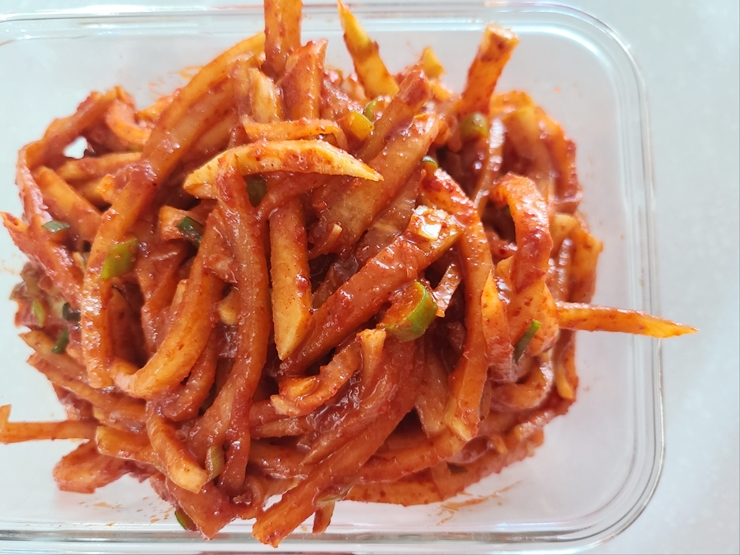 편스토랑 무생채 레시피