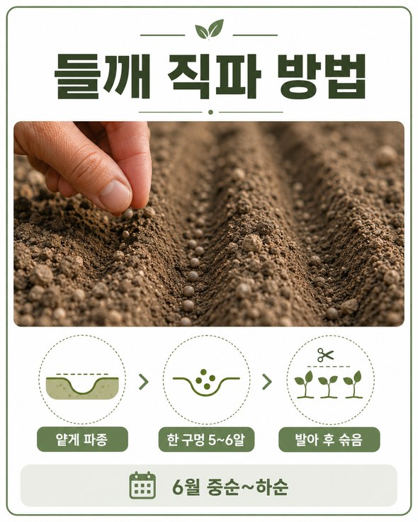 들깨 파종시기