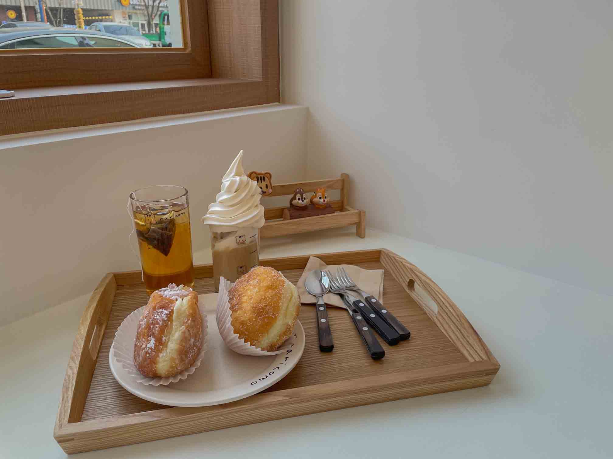 수완지구 디저트 카페 나리꼬모