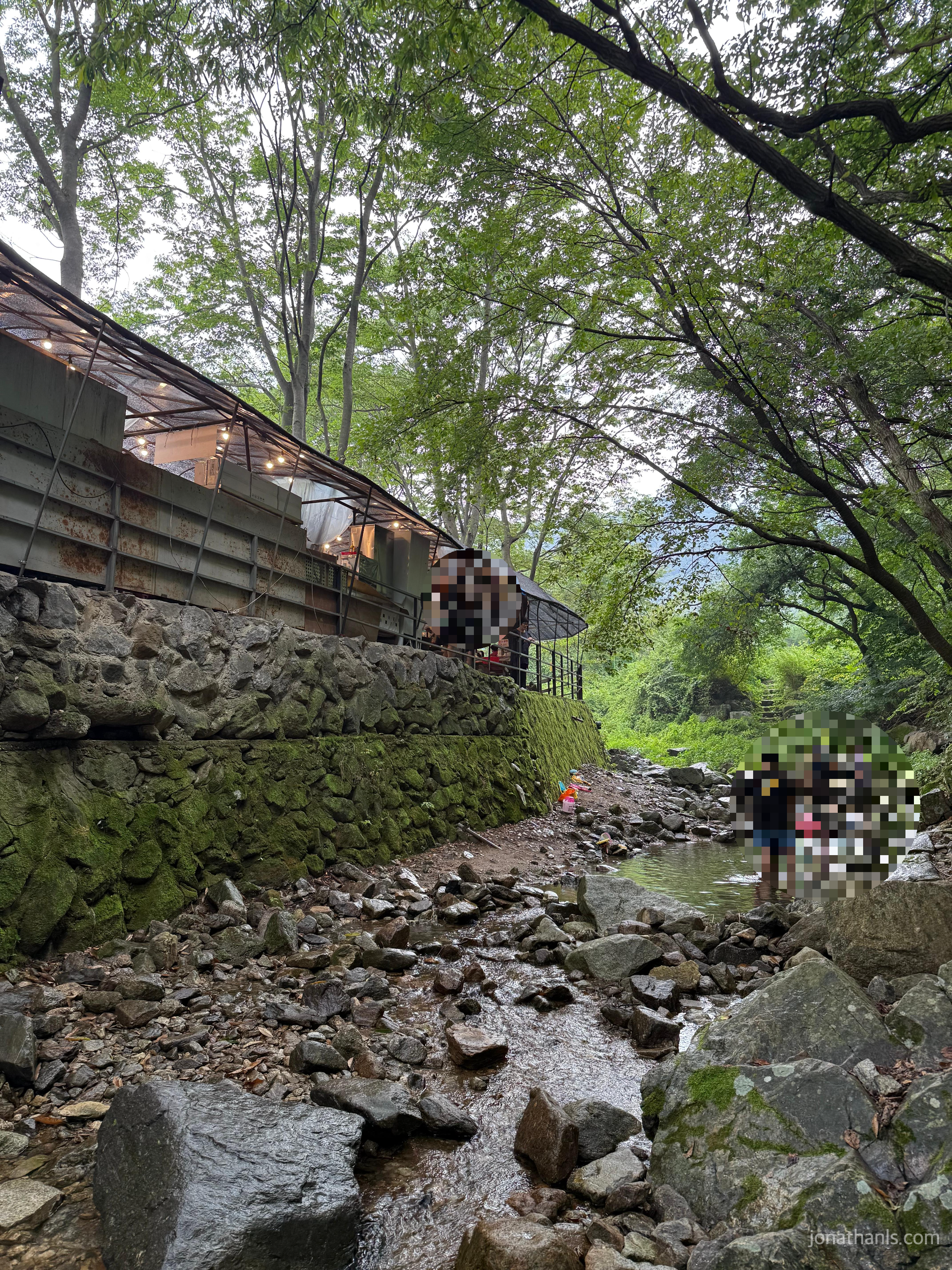 의왕 청계산 옛고을정육 계곡