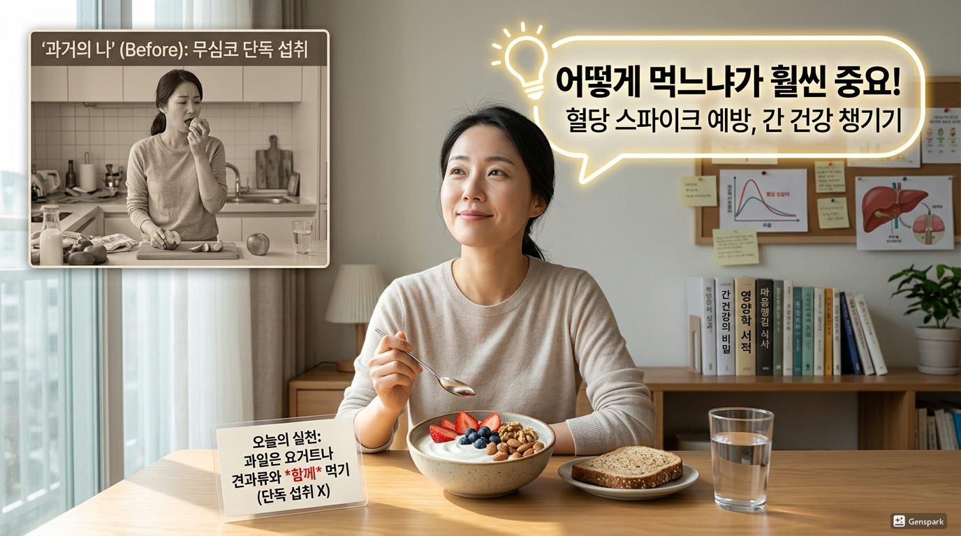 어떻게 먹느냐가 훨씬 중요하다는 것