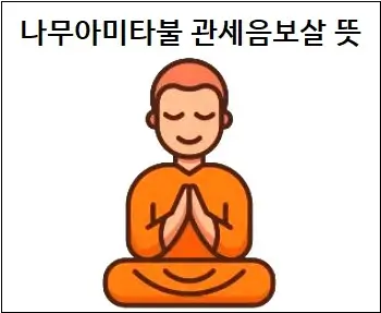 나무아미타불 관세음보살 뜻