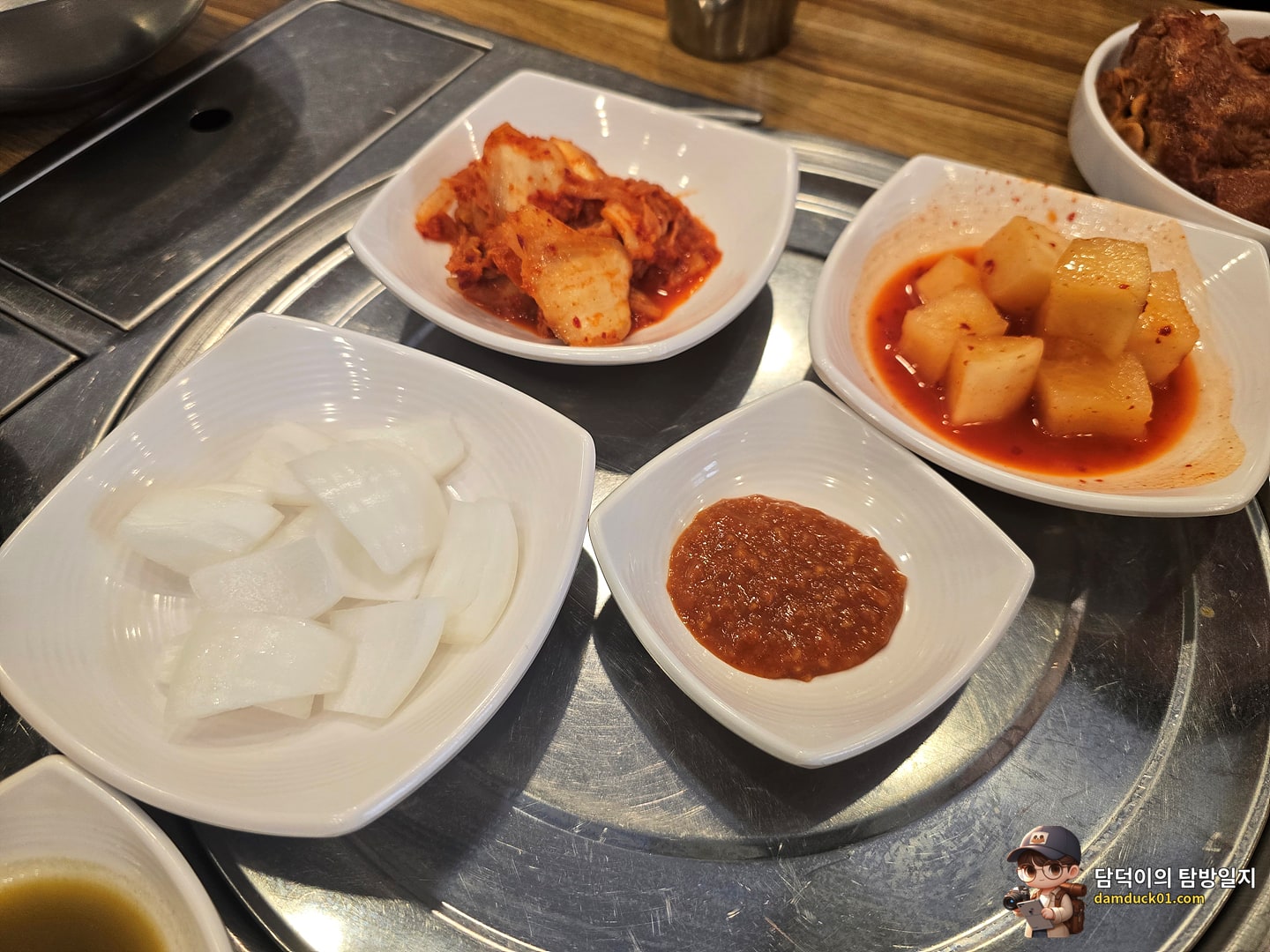 종가감자탕 서판교점 반찬