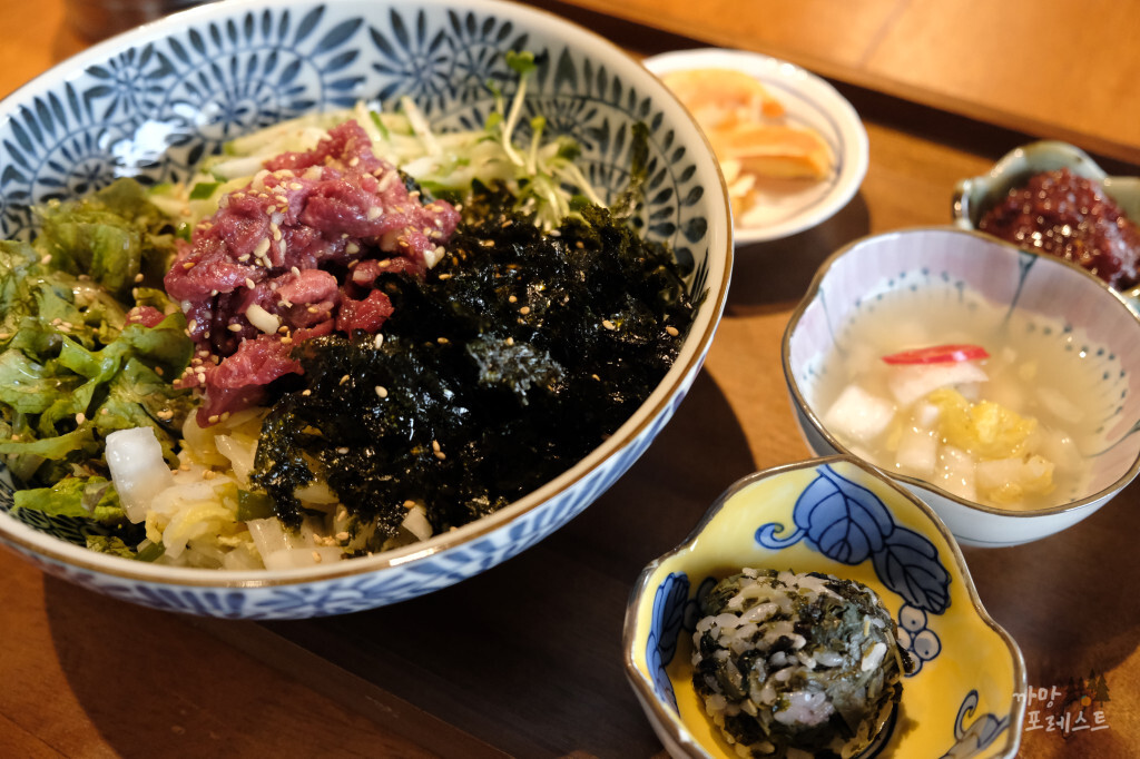 제주 보보애월 분위기 한상차림